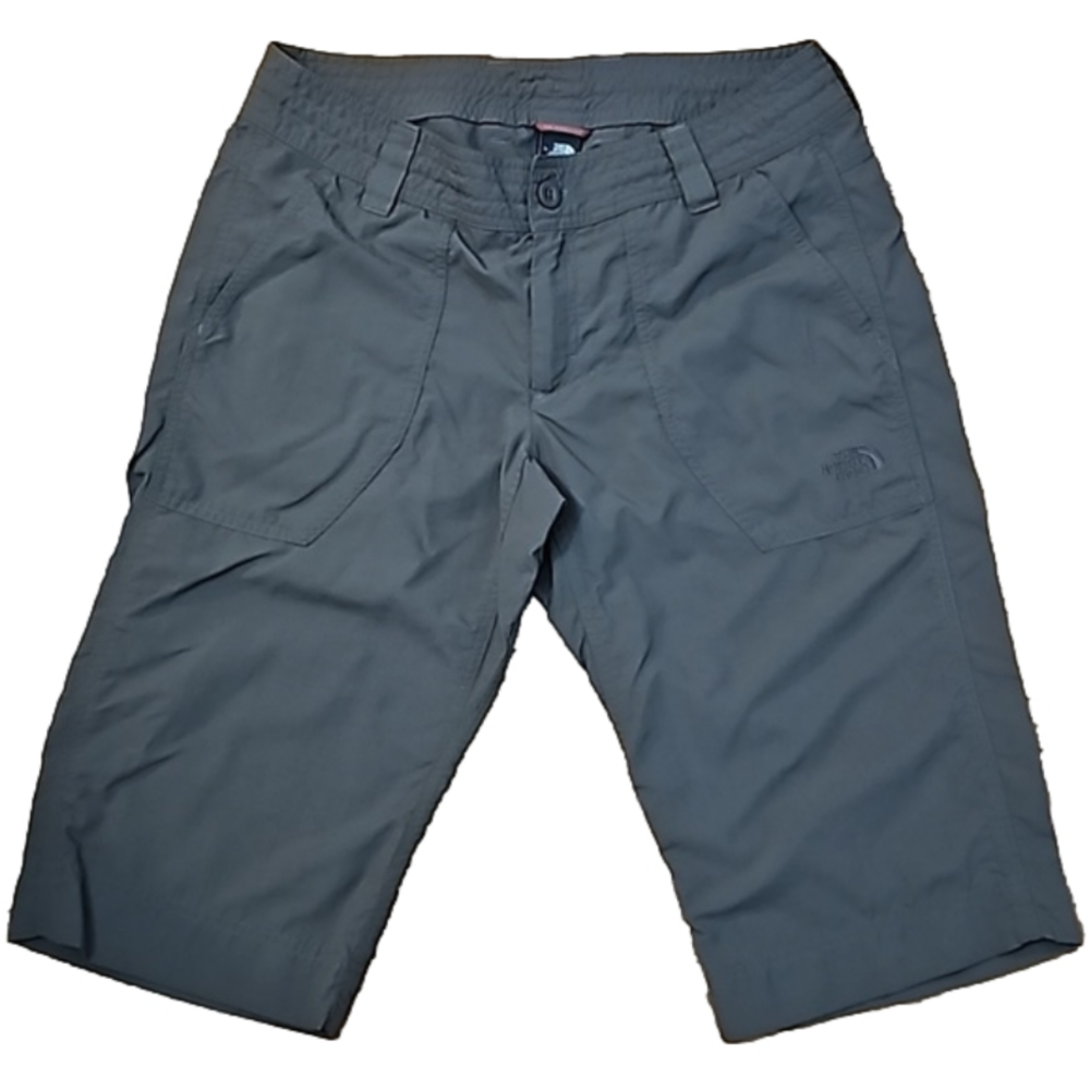 THE NORTH FACE Nylon Shorts Olive Size 8